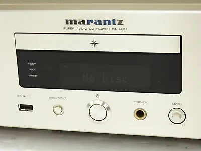 Marantz SA-14S1 Super Audio CD Player 192kHz 24bit Compatible W/ Remote & Manual • $1349.99