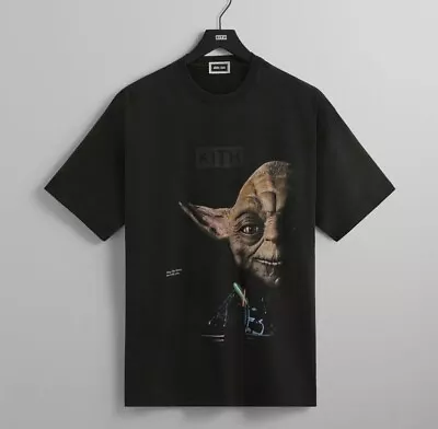KITH X Star Wars Yoda Big FACE Vintage T-Shirt Large NEW • $104