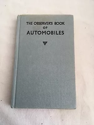 The Observer's Book Of Automobiles 1975 • £15