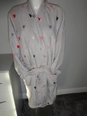£13.99 • Buy Bnwt - M&s Marks & Spencer Grey Mix Dressing Gown Uk Size X Large