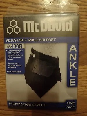  Elastic Adjustable Ankle Support One Size Adjustable  McDavid 430R • $13.50