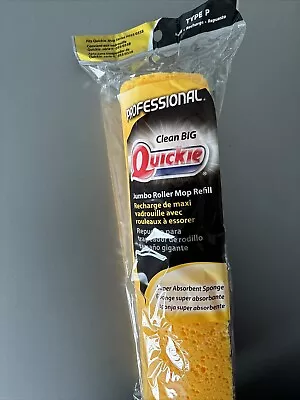 Quickie Type P  Professional Roller Mop Refill For Model 055 055B  New 12 Inch • $17.97