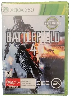 Battlefield 4 Xbox360 Brand New& Factory Sealed Game PAL • $23.99