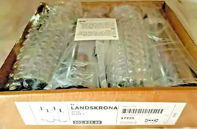 Ikea LANDSKRONA Set Of 4 Furniture LEGS Stainless Steel 5 7/8  302.923.99 SEALED • $29.99