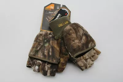 Winter Pop Top Gloves Hot Shot Bulls Eye Thinsulate Mittens Camo New Tags L • $9.85