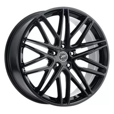 PLATINUM 460BK Atonement 20X8.5 5X120 ET+40 Gloss Blk And Clear-Coat (Qty Of 1) • $250