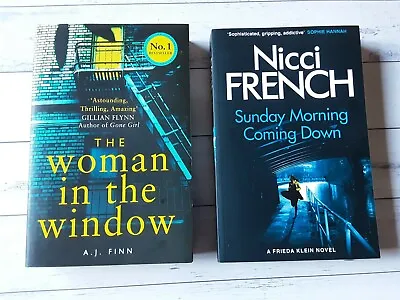$17.60 • Buy The Woman In The Window + Sunday Morning Coming Down Novel Paperback X 2 Books