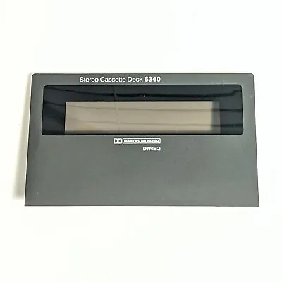 NAD 6340 Cassette Deck Parts Door Lid  • $18.40