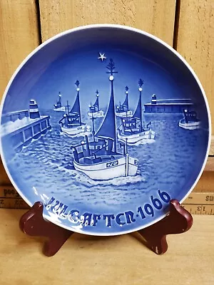 Vintage 1966 Royal Copenhagen B&G KJOBENHAVM Denmark Heim Til Jul After 1966 • $49.99