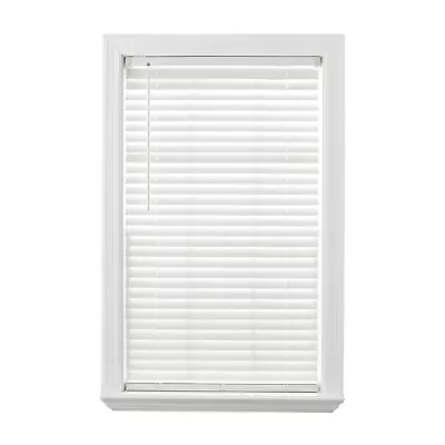 Better Homes & Gardens 2-Inch Cordless Faux Wood Blinds Antique White 23  X 64 • $18.87