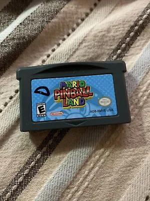 Mario Pinball Land GBA (Nintendo Game Boy Advance) Tested & Working Authentic • $14.95