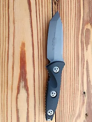 Microtech Socom Alpha Mini Tanto Fixed Blade Knife. Black G-10 Handles. 3.75 ... • $225