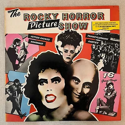 The Rocky Horror Picture Show Soundtrack LP UK 1st 1975 Ode Records ODE 7 EX/EX • £9.99