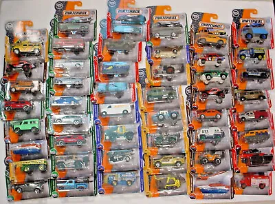 2018  Matchbox SHORT Card ➽ Vehicles ➽65 Anniversary ➽ You Pick  🛻🚓🚑🚒🚚🚛🚜 • $3.99