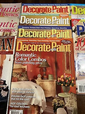 14 Vintage Magazine Decorate Paint Victoria Romantic Homes Weekend  Projects • $23.20