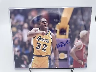 Magic Johnson Los Angeles Lakers Autographed 8x10 Photo W/ COA  • $24.99