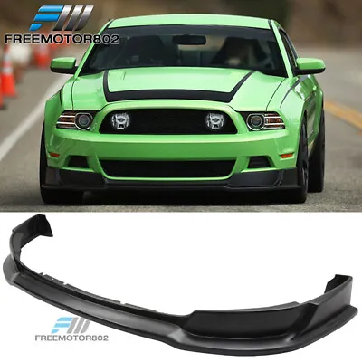 Fits 13-14 Ford Mustang PU V6 V8 GT Style Front Bumper Lip Chin Spoiler • $127.87