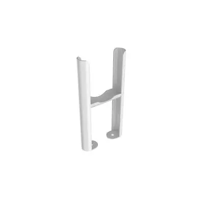 Designer Radiator Feet Floor Mounting Support Legs Helena White - 3 Column Rads • £15.99