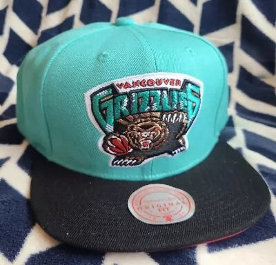 Vancouver Grizzlies Mitchell & Ness NBA Snapback Hat Hardwood HWC Cap Memphis • $29.99