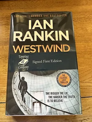 BN Unopened Signed First Edition Westwind By Ian Rankin Hardback  • £15