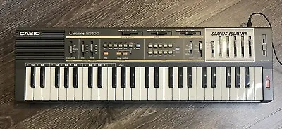 Casiotone MT-100 Electronic Keyboard Graphic Equalizer Tested Working EUC Chord • $74.99