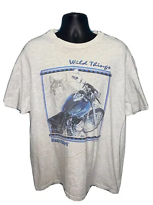 $49.99 • Buy Easy Rider T-Shirt Rodeo Tour Motorcycle Wolves Harley Route 66 Albuquerque XL