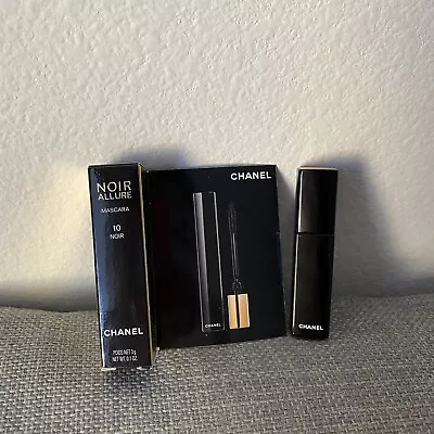 $14.99 • Buy Chanel Noir Allure Mascara #10 NOIR 0.1 Oz / 3 G Travel Size