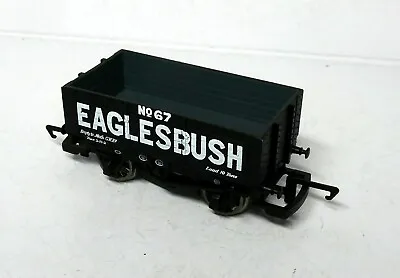 Hornby R6591 6 Plank Mineral Wagon EAGLEBUSH No.67 Black Boxed OO (z) • £5.99