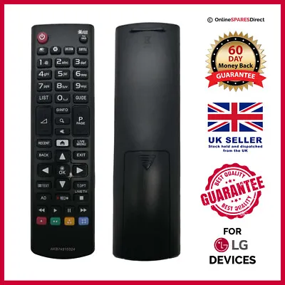 LG AKB73756565 Replacement Remote Control For 3D SMART MY APPS TV`S • £4.97