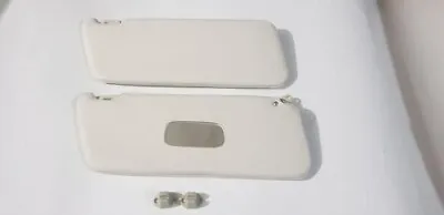 Mercedes W108-W109 Sun Visor Left+Right With Mirror IN Parchment Set New • $135.06