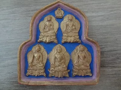  Mongolian Tibetan Buddhist Handmade Clay Tsa Tsa  • $45