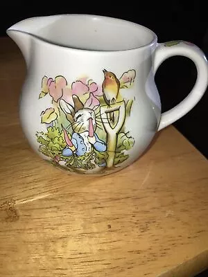 Vintage Wedgewood Peter Rabbit Barlastone Creamer • $15