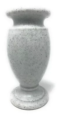 Optimum Memorial Cemetery Greek Flower Vase White Granite Plastic • $54.99