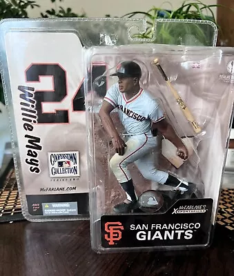 Willie Mays Action Figure Cooperstown Collection By McFarlane • $130