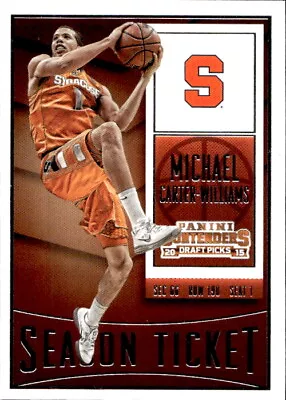 2015 Panini Contenders Draft Picks Michael Carter-Williams 70 Syracuse Orange • $1.99