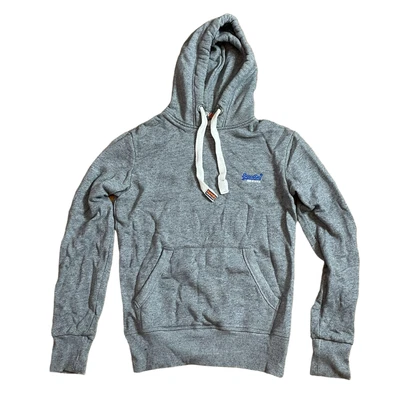 £14.95 • Buy Superdry Orange Label Winter Hoodie, Size Small (S), Grey, Boys / Mens Jumper