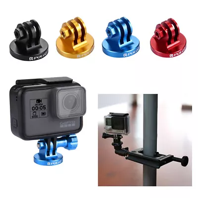 PULUZ CNC Camcorder Aluminum Tripod Mount Adapter For GoPro HERO 6 5 4 3 3+ 2 1 • $6.50