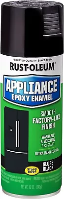 Rust-Oleum 7886830 Specialty Appliance Epoxy Spray Paint 12 Oz Black • $12.73