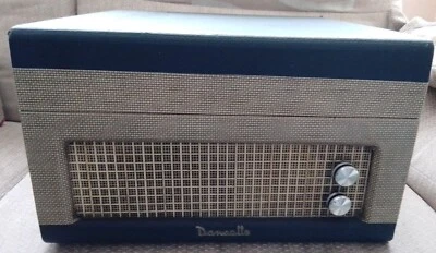 £95 • Buy Danstte Major 1950's Record Player. Blue.