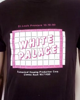 Vintage 80s 90s Single Stitch White Palace T-Shirt Movie Film James Spader USA L • $57.59