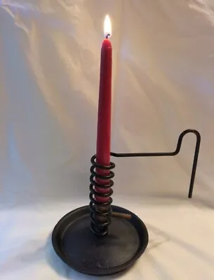 Vintage John Wright Inc. 2223 Cast Iron Spiral Courting Candle. Read Description • $18