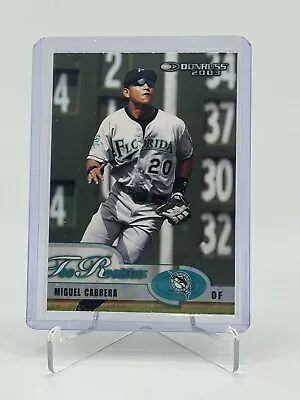 2003 Donruss Rookies & Traded Miguel Cabrera #7 • $5.57