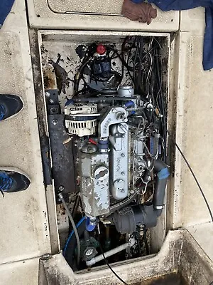 PHASOR Kubota V1505 Marine Engine Low Hours With Transmission Twin Disk • $2685