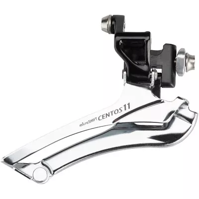 MicroSHIFT Centos Front Derailleur - 11-Speed Double Braze-On 56t Max • $32.51