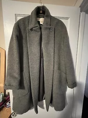 Vintage 1980's Escada Margaretha Ley Size 36 Alpaca/angora Wool/ Mohair Coat • $199.99