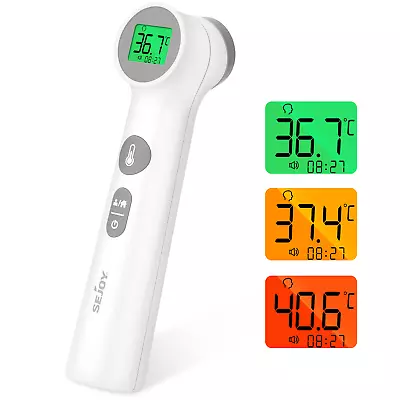 SEJOY Infrared Forehead Thermometer Digital Touchless Adult Baby Temperature Gun • $19.59