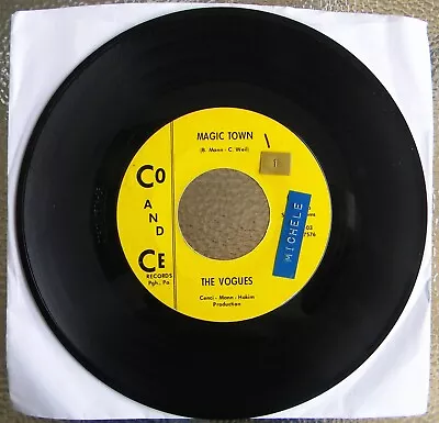 Vogues 45 RPM Record-Magic Town • $1.50