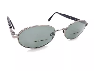 Serengeti Vintage Condor 6674 Gray Silver Black Oval Sunglasses Frames Italy  • $179.99