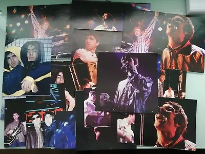 OASIS Magazine Pictures Photographs Oasis Live Mid 1990s X 18 Total BRITPOP • £0.99