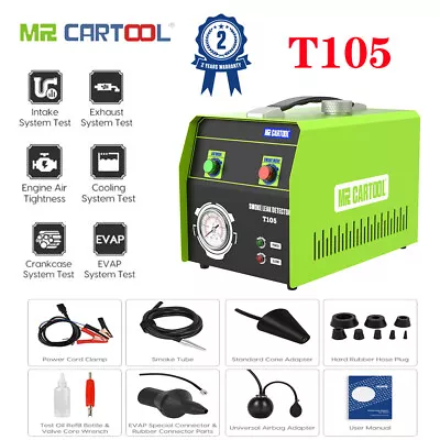 $189.99 • Buy EVAP Smoke Machine Leak Detector Car Vacuum Fuel Pipe System Diagnostic Tester